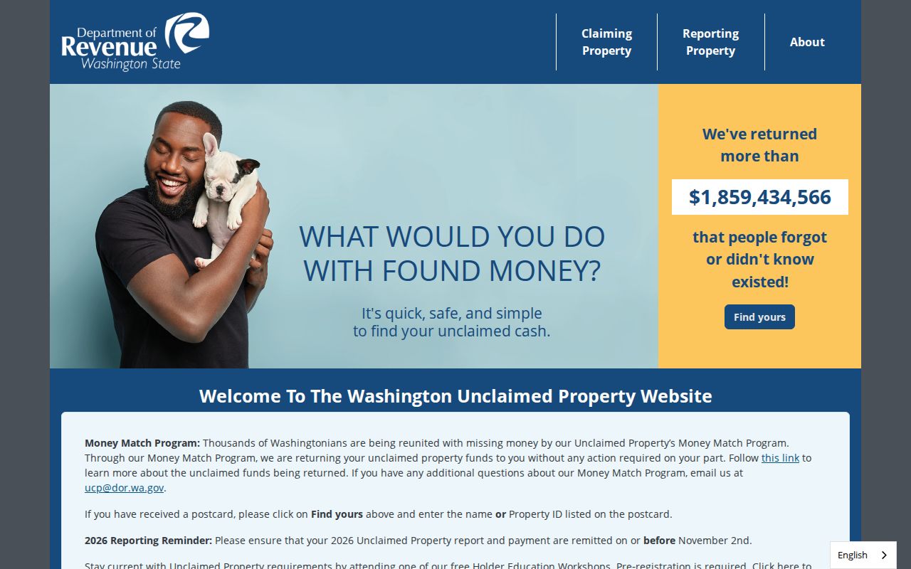 Seattle people search through Washington unclaimed property records